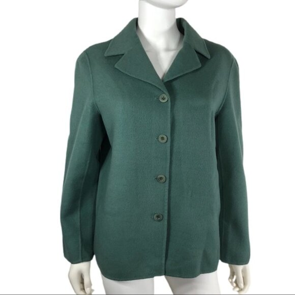 Vintage Talbots 100% Wool Dress Blazer - Picture 1 of 5